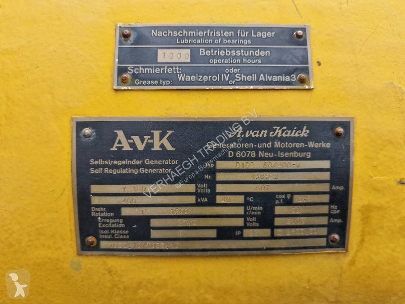 Material de obra Caterpillar 3412 DI