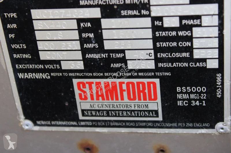 آلة لمواقع البناء Stamford 3300 DAF ENGINE +...