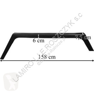 Repuestos Fendt Kit de réparation RH FRONT / REAR MUDGUARD EXTENSION (SET) pour tracteur à roues