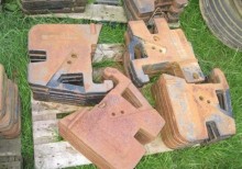Repuestos Repuestos tractor Lot de 21 masses Renault 818kg