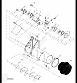 Repuestos Deutz TCD 2012 L06 4V - Tłok usado