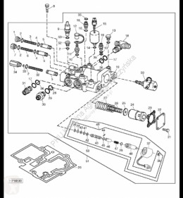 John Deere John Deere 6910 - Zwrotnica spare parts used