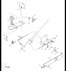 Części zamienne John Deere John Deere 6810 - Zwolnica używana
