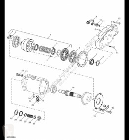 John Deere AH112678 John Deere 9880i STS - Podkładka spare parts used