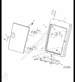 John Deere spare parts John Deere 968H - Wał Wytrząsaczy