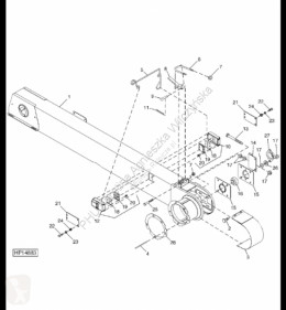 Repuestos John Deere John Deere 975HY/4 - Wytrząsacz | Klawisz usado