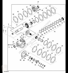 Reservdelar John Deere John Deere 930 - Wytrząsacz | Klawisz begagnad