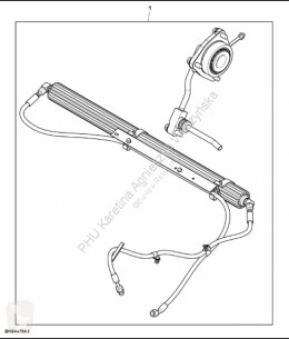 قطع غيار John Deere BH84479 John Deere 9880i STS - Zestaw pompy مستعمل