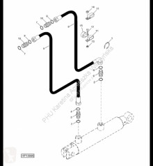 Reservedele John Deere AH165665 John Deere 9880i STS - Przewód hydrauliczny
