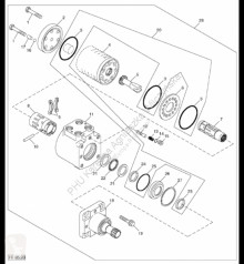 Repuestos John Deere AH142893 John Deere 9880i STS - Zestaw uszczelnienia usado