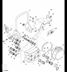 Repuestos John Deere AXE60984 John Deere 9880i STS - Gniazdo szybkosprzęgu hydr. usado