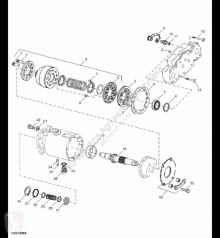 Резервни части John Deere AH112678 John Deere 9880i STS - Podkładka втора употреба