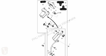 Yedek parçalar John Deere AH236126 John Deere 9880i STS - Podpora ikinci el araç