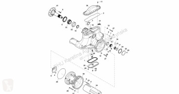 Repuestos John Deere AH201026 John Deere 9880i STS - Trzonek