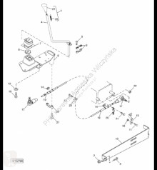 Repuestos John Deere AH210977 John Deere 9880i STS - Przewód przeciwsobny usado