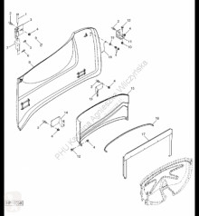Repuestos John Deere AH215957 John Deere 9880i STS - Podpora usado