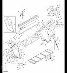 Repuestos John Deere AH222462 John Deere 9880i STS - Arkusz usado