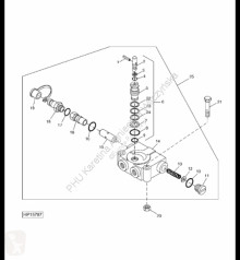 Repuestos John Deere AH140903 John Deere 9880i STS - Zestaw trzonu usado