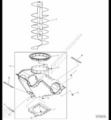 Repuestos John Deere AH211923 John Deere 9880i STS - Obudowa usado