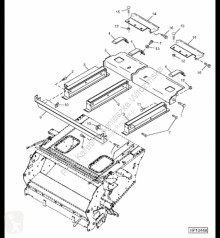 Резервни части John Deere AH155034 John Deere 9880i STS - Płoza втора употреба