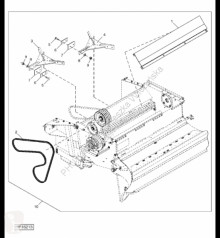 Yedek parçalar John Deere AH222453 John Deere 9880i STS - Tarcza ikinci el araç