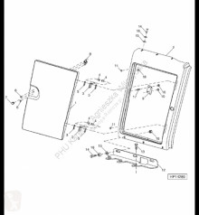 Części zamienne John Deere AH150948 John Deere 9880i STS - Panel używana