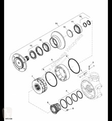 Repuestos John Deere AH212365 John Deere 9880i STS - Pierścień usado
