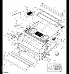 Repuestos John Deere AH155394 John Deere 9880i STS - Drzwi usado