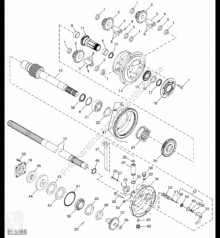 Repuestos John Deere CE18522 John Deere 9880i STS - Bieg usado