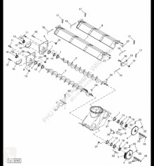 Yedek parçalar John Deere AH173380 John Deere 9880i STS - Osłona