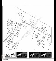 قطع غيار John Deere AXE71781 John Deere 9880i STS - Podpora مستعمل