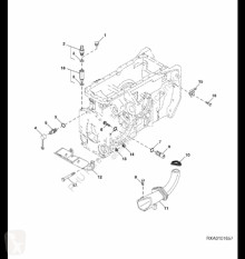 Reservedele John Deere R238757 John Deere 8345R - Płyta ślizgowa