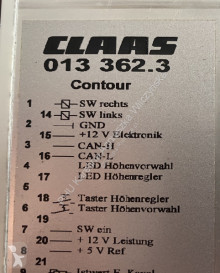 Náhradné diely Claas Claas Contour Moduł 013 362.3 ojazdený