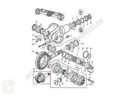 Massey Ferguson Tractor pieces Kit de réparation couple conique 10 x 39 pour tracteur à roues 3100 3600 neuf