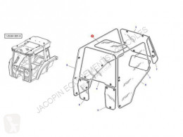 Ricambi trattore Massey Ferguson Vitre Vitre toit cabine visioporteur pour tracteur à roues 3000 62 neuve