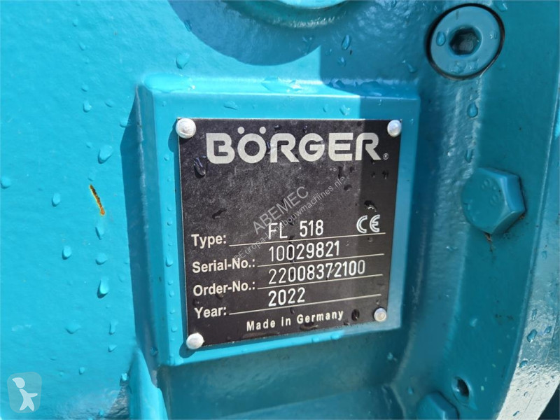 Сільськогосподарські деталі  Borger FL 518 + bok