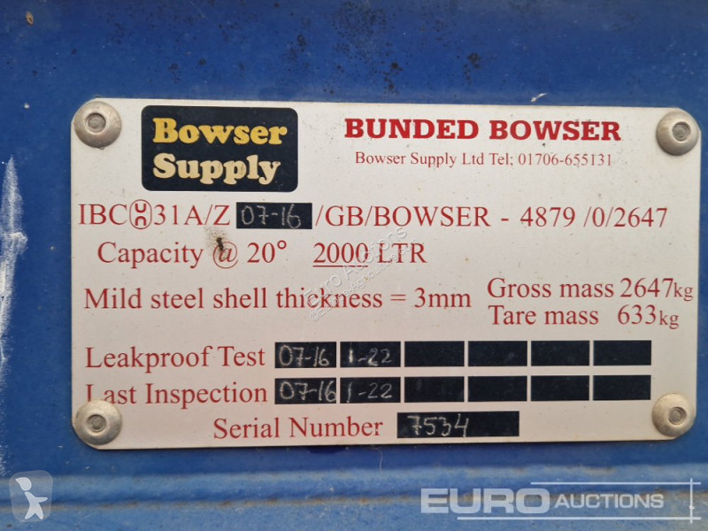 قطع غيار  2000 Litre