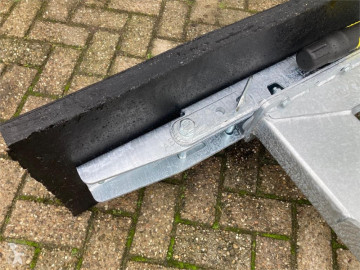 Landbrugsdele Zocon-Rubberschuif Driepunt 190 standaard