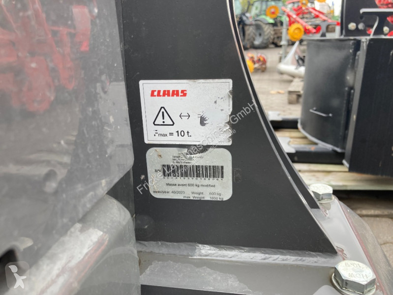 Repuestos Claas 600 KG und Zusatzplatte 400 KG