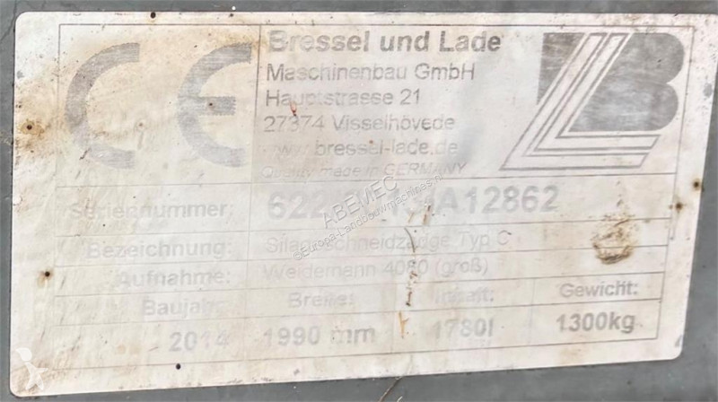 Onderdelen landbouw  und Lade C199 kuilhapper