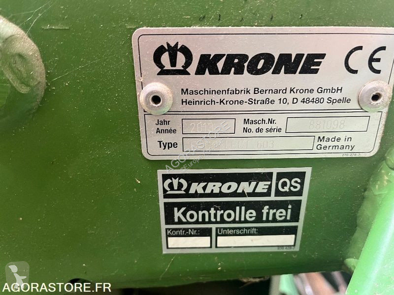 Grønne område Krone e-collect 603