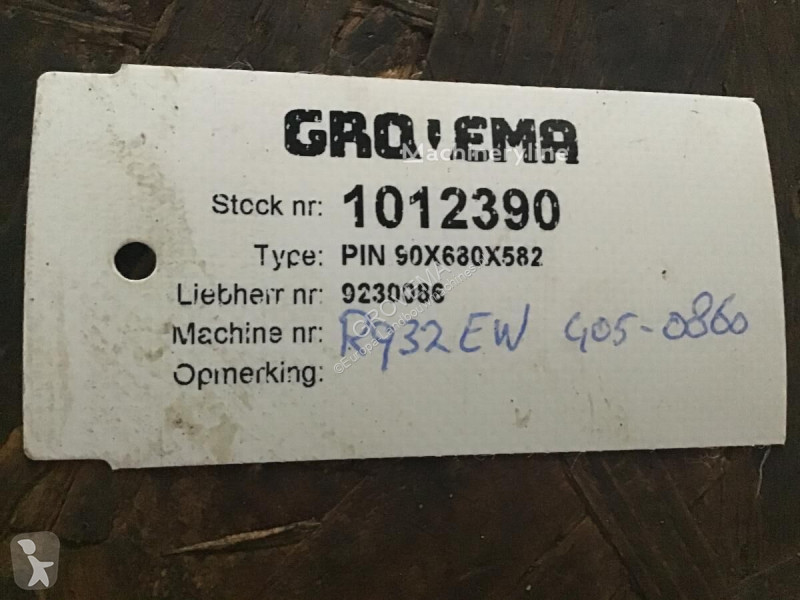 Pièces agricoles Liebherr PIN