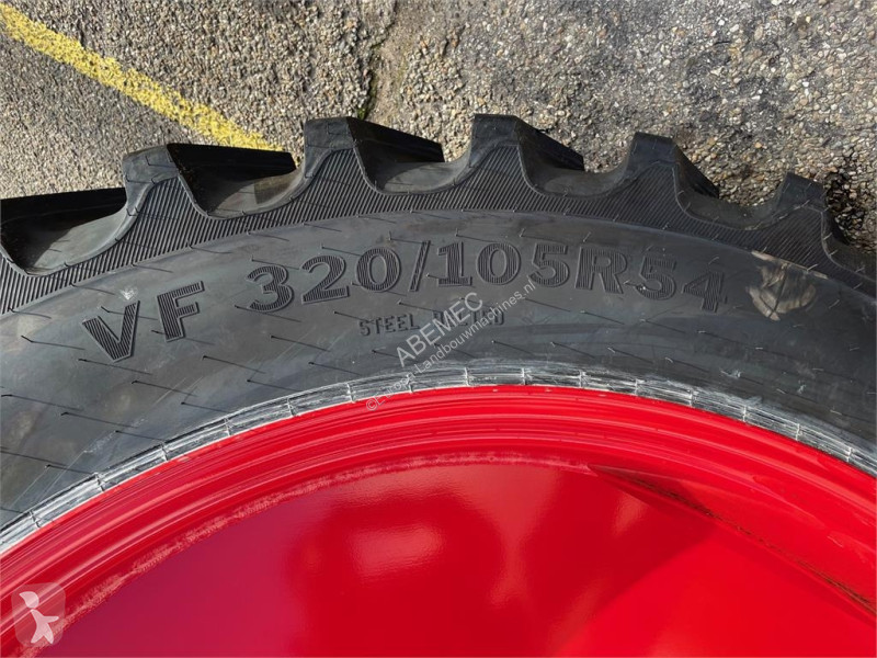 Peças agrícolas Alliance 320/105R54 + 320/80R42...