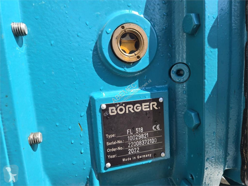 Сільськогосподарські деталі  Borger FL 518 + bok