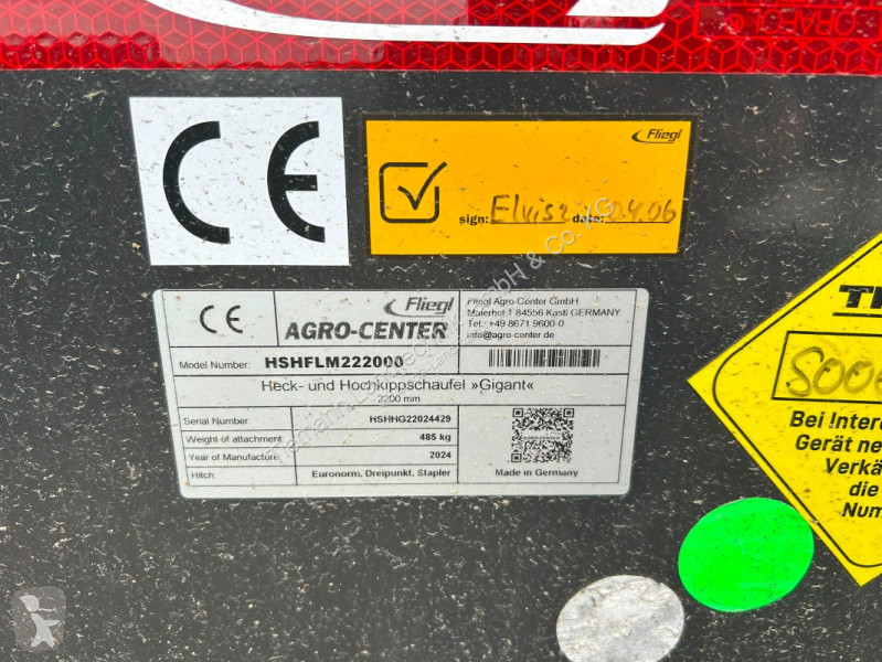 Jordbruksdelar Fliegl  Heck - und...