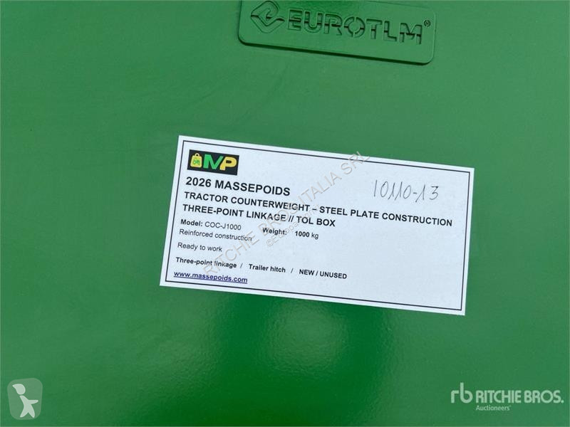 Massepoids COC-J1000 J-series steel three-point...
