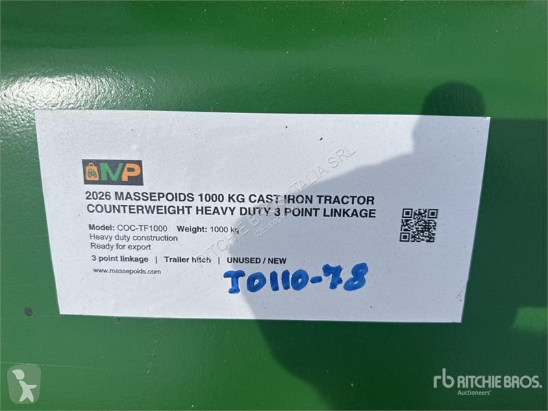 Piese de schimb pt. agricultură  Massepoids...