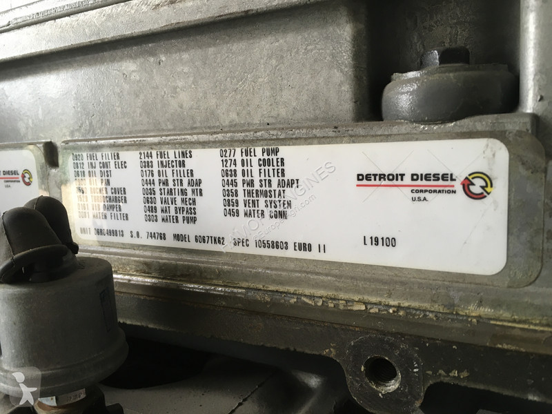 Repuestos  6067-TK62 USED
