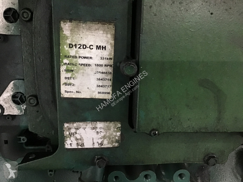 Losse onderdelen Volvo D12D-C MH USED