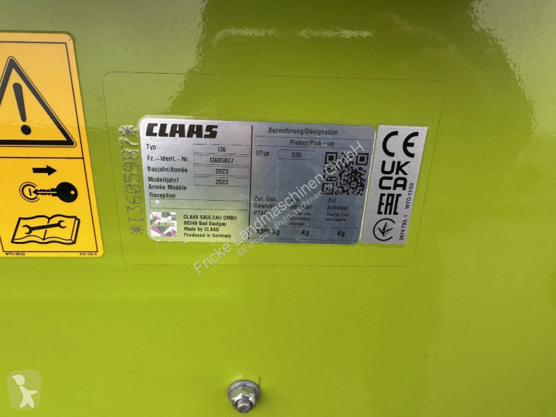 Reservedele Claas  PU 300 Profi